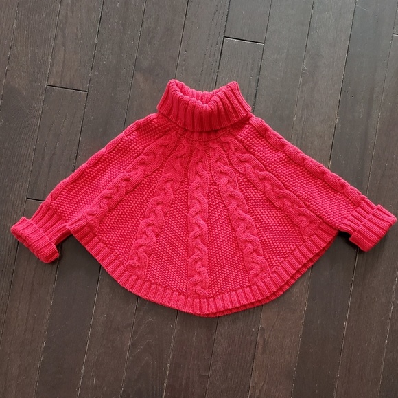 Carter's Other - Girls size 3t Carter's poncho sweater